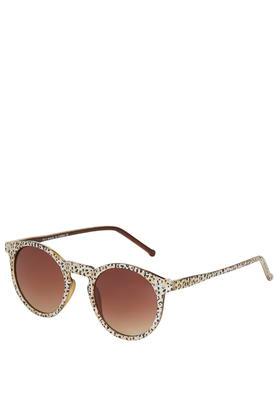 Topshop Lila Round Sunglasses