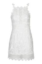 Topshop Lace Detailed Bodycon Dress
