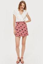 Topshop Petite Poppy Jacquard Skirt