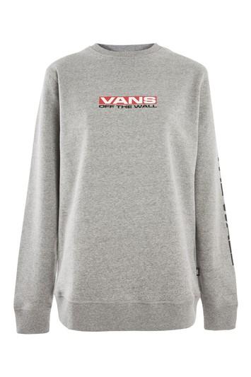 Topshop Side Waze Crew Neck Jumper By Vans