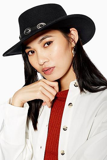 Topshop Western Trim Hat