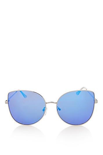 Topshop Megan Oversized Feline Sunglasses