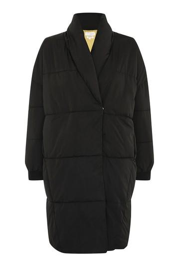 Topshop Longline Puffer Jacket By Native Youth