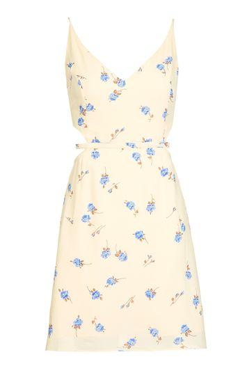 Topshop Bluebell Cut Out Sundress