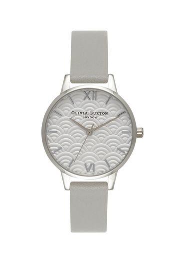 Topshop *scalloped Watch By Olivia Burton