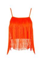 Topshop Fringed Cami Top