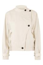 Topshop *rayleigh Blouson Jacket By Unique