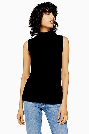 Topshop *rib Knit Top By Boutique