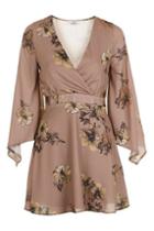 Topshop *wrap Over Dress By Oh My Love