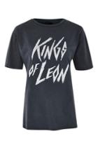 Topshop Kings Of Leon Slash Back T-shirt By And Finally