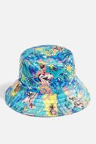 Topshop Hawaiian Bucket Hat
