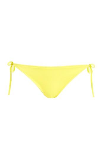Topshop *cheeky Tieside Bikini Bottoms By Calvin Klein