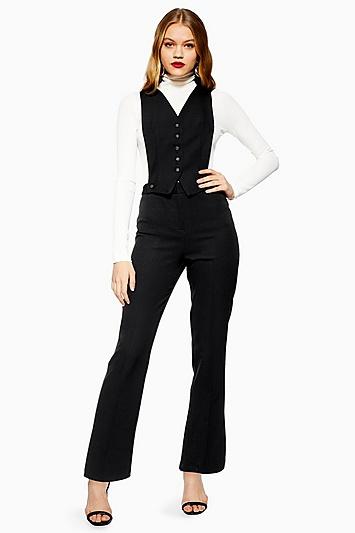 Topshop Waistcoat Jumpsuit