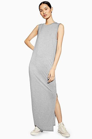 Topshop *jersey Tank Dress By Boutique