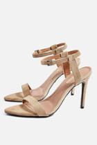 Topshop Rubix Two Part Pointed Sandals