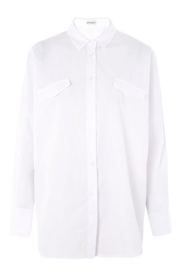 Topshop Iza Corset Shirt By Storets