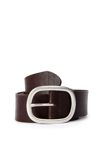 Topshop Oval Leather Belt