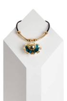 Topshop Flower Drop Pendant
