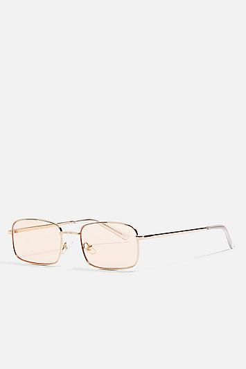 Topshop Rectangle Sunglasses