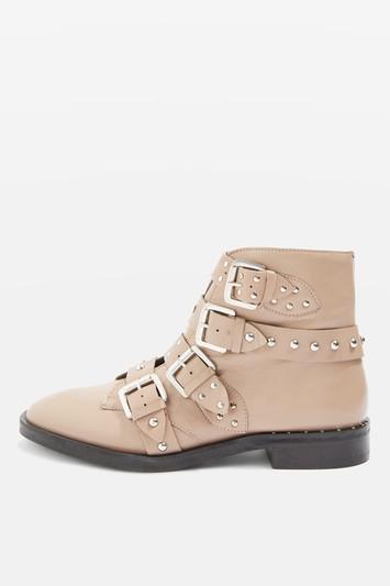 Topshop Amelia Studded Ankle Boots