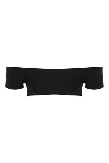 Topshop Bardot Bikini Top By Kendall + Kylie At Topshop