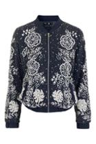 Topshop *bomber Jacket By Tfnc