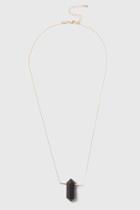 Topshop Clean Shard Drop Necklace