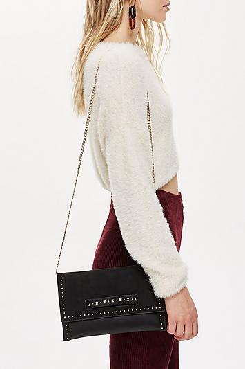 Topshop New Harley Stud Clutch Bag