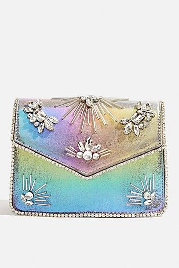 Topshop *mini Rory Frosted Cross Body Bag By Skinnydip