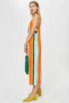 Topshop Sunset Stripe Jumpsuit
