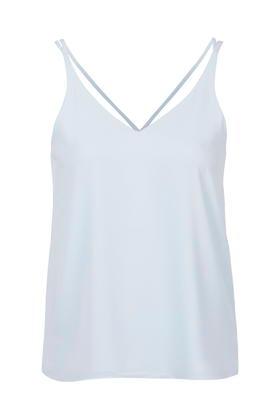 Topshop Double Strap V-neck Cami