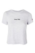 Topshop Tall 'sweet Talk' Motif T-shirt
