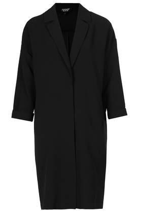 Topshop Longline Throw On Coat