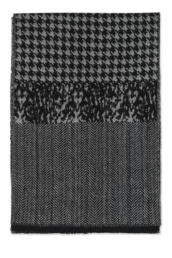 Topshop Dogtooth Print Scarf