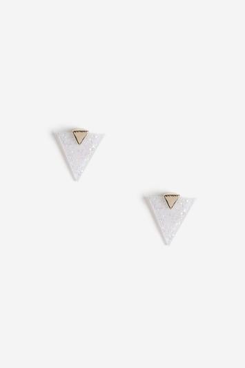 Topshop Triangle Stud Earrings