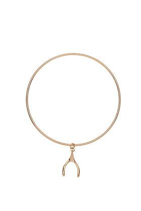 Topshop *wishbone Charm Bangle By Orelia