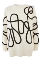 Topshop Corded Detail Sweater