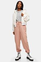 Topshop Pink Oversized Joggers