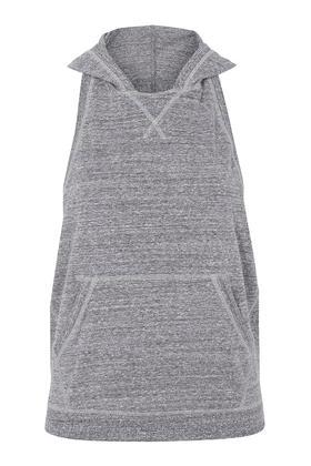 Topshop Backless Hoodie By Ivy Park