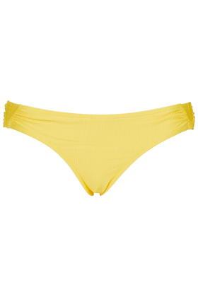 Topshop Textured Diamond Bikini Bottoms