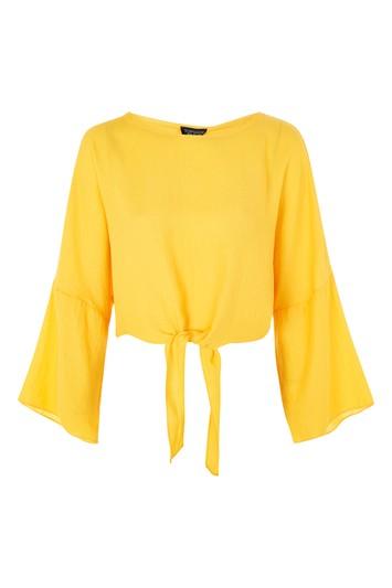 Topshop Knot Front Top
