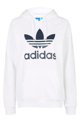 Topshop Original Three Foil Hoodie By Adidas Originals