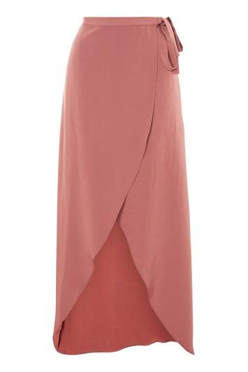 Topshop Soft Wrap Maxi Skirt
