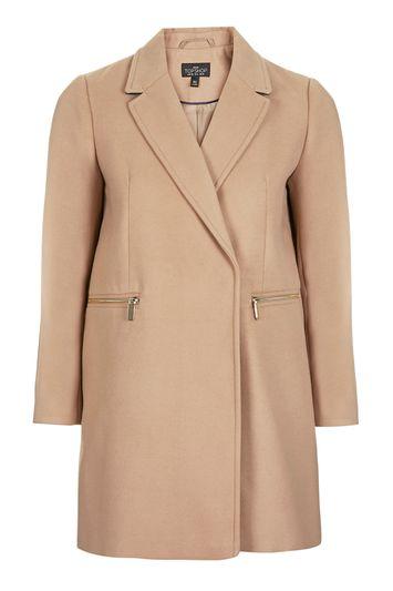 Topshop Petite Meg Zip Coat