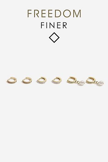 Topshop Freedom Finer Pearl Earring