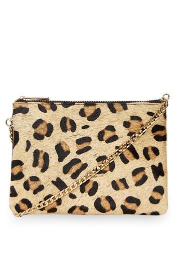 Topshop Oakley Pony Zip Crossbody Bag