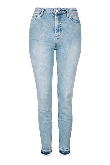Topshop Moto Undone Hem Orson Jeans