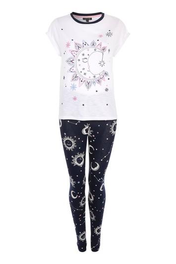 Topshop Astrology Print Leggings
