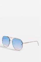 Topshop Apollo Navigator Sunglasses