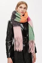 Topshop Bright Brushed Scarf